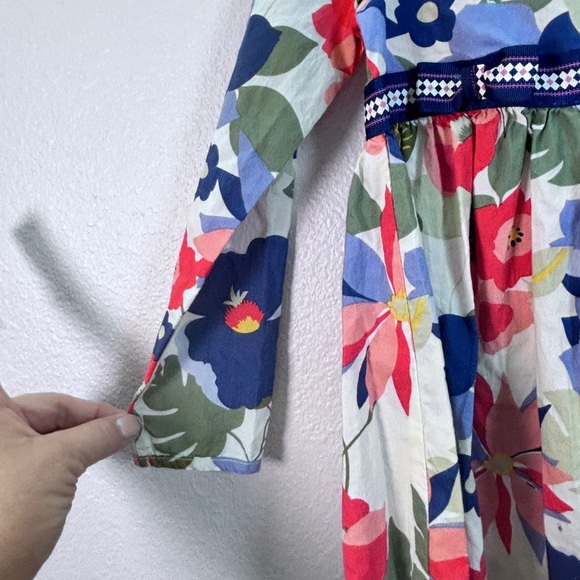 Liliana Multicolor Floral Long Sleeve Dress - Picture 4 of 7